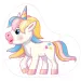 Unicorn obrovské podlahové puzzle 12 dielny set