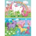 Verím v jednorožce Supercolor 2v1 puzzle 2x60ks - Clementoni