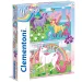 Verím v jednorožce Supercolor 2v1 puzzle 2x60ks - Clementoni