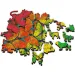 Wood Craft: Dúhové motýle 500+1-dielne drevené puzzle - Trefl