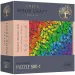Wood Craft: Dúhové motýle 500+1-dielne drevené puzzle - Trefl