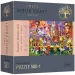 Wood Craft: Magický svet 500+1-dielne drevené puzzle - Trefl