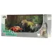 World Of Animals: Dinosaurusy 4 dielny set