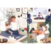 Yoga, Cats, Coffee Duševný pokoj 1000 ks UFT puzzle - Trefl