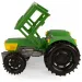 Zelený traktor s  prívesom pre kone 38 cm - Wader