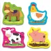 Zvieratká na farme baby puzzle set - Trefl